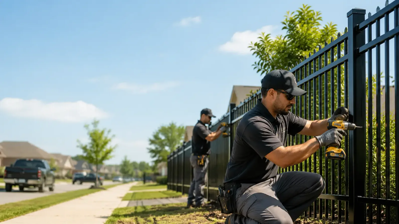 Metal Fence Installation in Bruce, SD